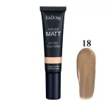 کرم پودر ایزا دورا مدل Natural Matt شماره 18