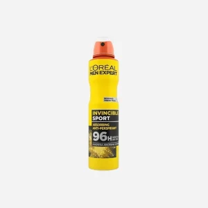 اسپری ضد عرق لور.ال سری Men Expert مدل Invincible Sport حجم 250 میل