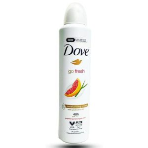 اسپری ضدتعریق زنانه دا.و مدل go fresh با رایحه گریپ فروت و علف لیمو