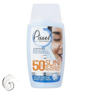 ضدآفتاب بی‌رنگ پیکسل مدل Oily Acne-Prone Skin (مناسب پوست‌های چرب)