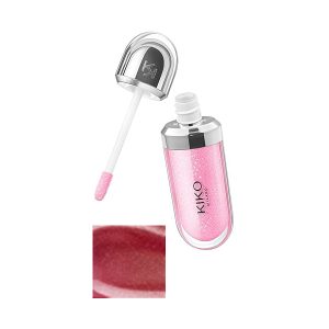 لیپ گلس درب نقره ای تری دی هیدرا کیکومیلانو، شماره 16 Iridescent Ruby