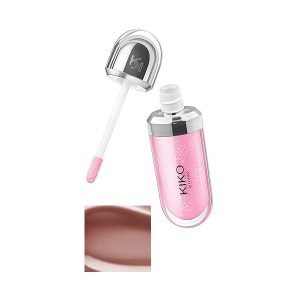 لیپ گلس درب نقره ای تری دی هیدرا کیکومیلانو، شماره 21 Brun Rose