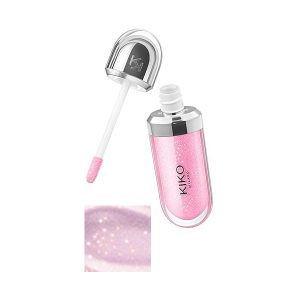 لیپ گلس درب نقره ای تری دی هیدرا کیکومیلانو، شماره 27 Pearly Lavender
