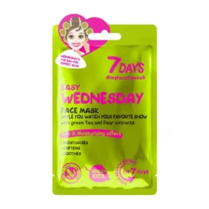 ماسک صورت ورقه ای مرطوب کننده سون دیز مدل easy Wednesday