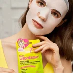ماسک صورت ورقه ای مرطوب کننده سون دیز مدل easy Wednesday - Image 3