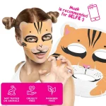 ماسک صورت ورقه ای روشن کننده سون دیز مدل wild tiger-r - Image 3