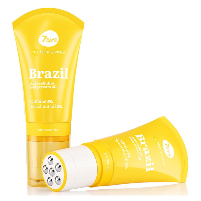 DAY000003 کرم ضد سلولیت بدن سون دیز همراه با ماساژور مدل Brazil حجم 130 میل - Image 1