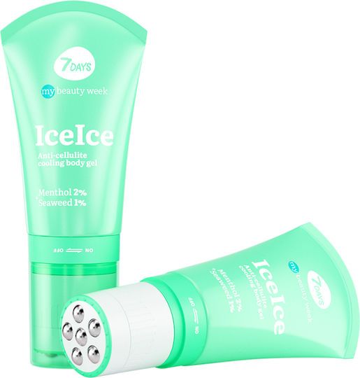xlarge_20230622123623_7days_ice_ice_gel_gia_tin_kyttaritida_somatos_130ml ژل رفع کننده سلولیت بدن سون دیز همراه با ماساژور مدل iceice حجم 130 میل - Image 1